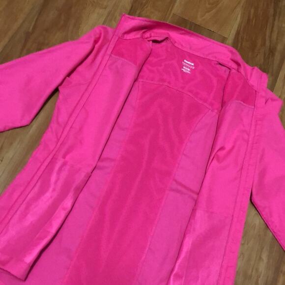Reebok Pink Play Dry Windbreaker Size Medium - Picture 8 of 12